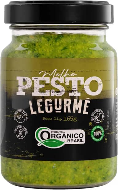 Legurmê Molho Orgânico Pesto 165G