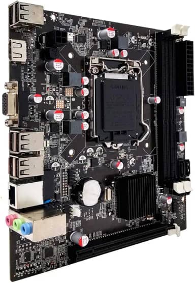 Placa Mãe Micro ATX Bluecase BMBH61-M LGA 1155 Intel H61 DDR3 Até 16GB HDMI/VGA