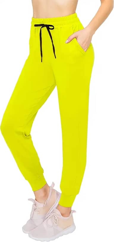 Calça jogger feminina Hacci – Calça de moletom macia e aconchegante