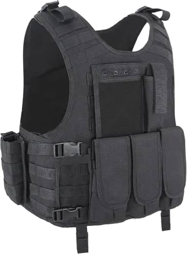 Colete tático Airsoft Painball Equipamento para uso ao ar livre para homens