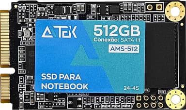 SSD Gamer 2.5 para Notebook SATA III Leitura até 550MB/s e Gravação até 500 MB/s- Alto Desempenho para Jogos e Multitarefas (512, GB)