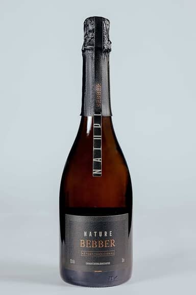 Espumante Brasileiro Branco Nature 12 Meses Familia Bebber 750ml