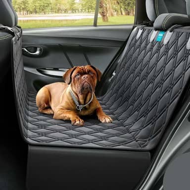 Capa Pet Impermeável Protetora de Banco Traseiro de Carro Protege de Danos Pelos e Xixi Lavável na Máquina Porta Malas Universal - Duke & Dixie