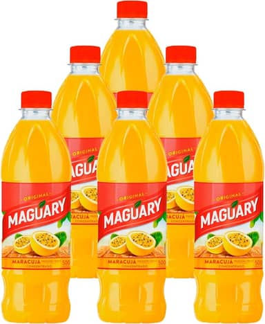 Suco Maguary Concentrado Maracujá 500ml 6 Unidades