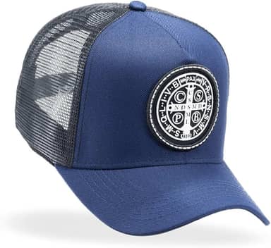 Boné Trucker Linha Country Telinha Medalha De São Bento