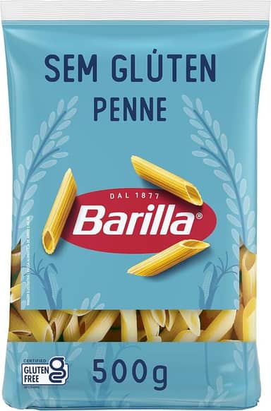 Macarrão Sem Glúten Penne Barilla 500g