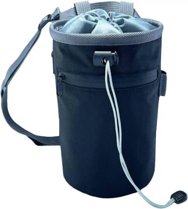 Bolsa para Magnésio para Escalada, Adequada para Homens E Mulheres, com Cinto de Quadril Ajustável, Estojo para Magnésio, Bolsa de Armazenamento para