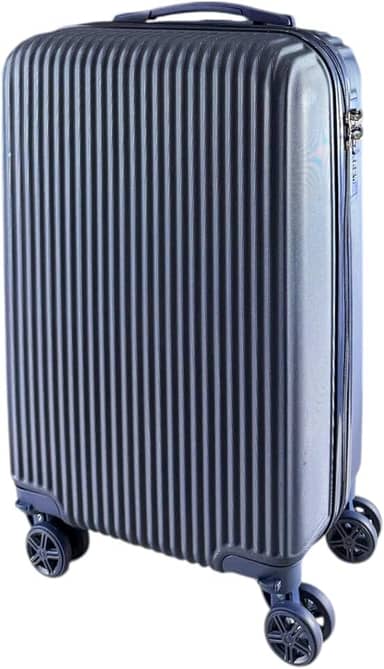 Mala de Bordo 10KG ABS Padrão Anac Giratória Viagem Texas (Azul Marinho)