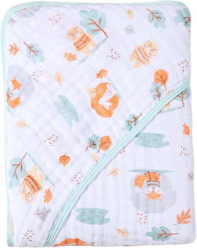 Toalha de banho soft especial Karinho c/capuz est. 80cm x 80cm - 01 un