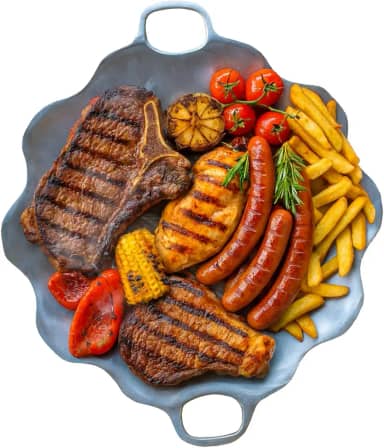 Disco De Arado Propio para Culinaria Grande 60cm de Aluminio Não Enferruja Grosso