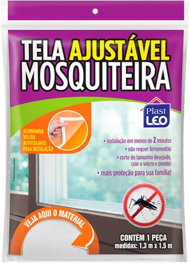 Tela Mosquiteira Ajustável | Plast Leo (Ref.: 417)