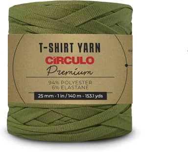 Fio de Malha Premium Circulo- Tons de verde (5092-Floresta Selvagem)