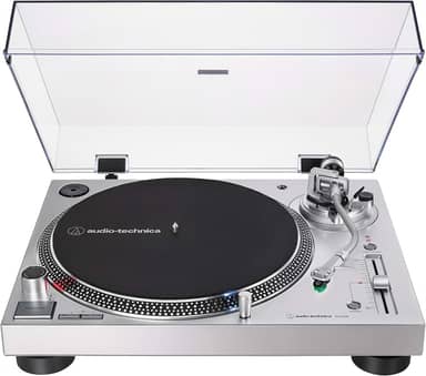 Toca-Discos, Audio-Technica, ATLP120XUSBSV, Analogico e Digital (USB), Prata, Bivolt 120/240V