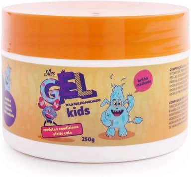 Gel de Cabelo Kids Efeito Cola 250g - Siles