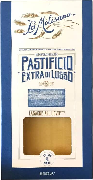 Massa para Lasanha La Molisana Com Ovos 500g