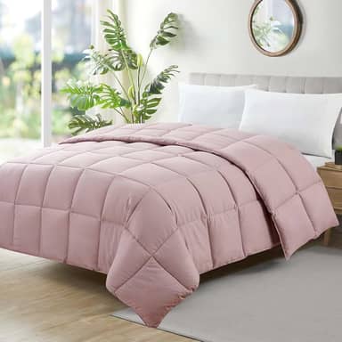 Edredom Ecopluma Toque de Pluma Solteiro 160 X 240 Rosé Camesa
