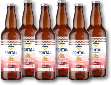 Red Ale Sem Glúten - Garrafa 500ml Pack Com 6 Unidades