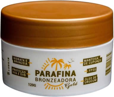 Parafina Bronzeadora GOLD 120g Lorkin FPS8