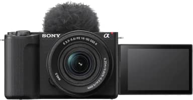 Sony Alpha ZVE10 II - Câmera para criadores de conteúdo sem espelho com lente intercambiável APS-C - preta - com lente