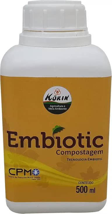 Acelerador de Compostagem Embiotic Line 500ml Korin