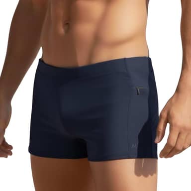 Sunga Boxer Masculina Praia Mash Bolso Zíper Resistente ao Cloro