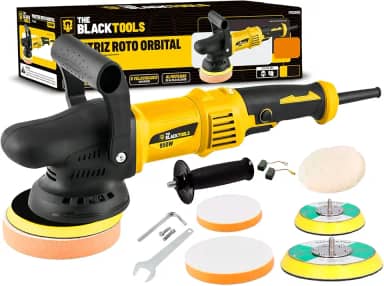 Politriz Eletrica Roto Orbital 15mm 5 E 6 Pol 950w 220v Pro950 The Black Tools