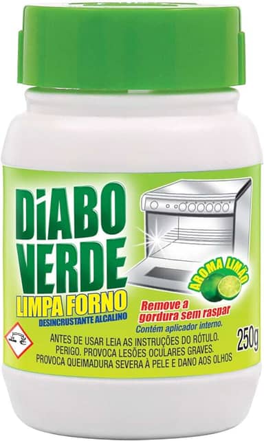 Limpa forno DIABO VERDE limão 250g