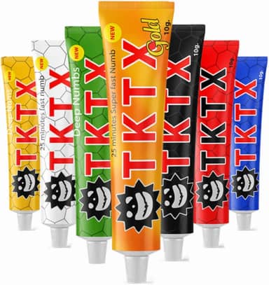 Pomada para tatuagem, 6-8 horas de força máxima com Aloe Vera, vitamina E, lecitina (100% ORIGINAL DA MARCA LACRADA COM SELO)