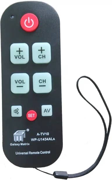 Gmatrix Controle remoto à prova d'água universal com botão grande A-TV10