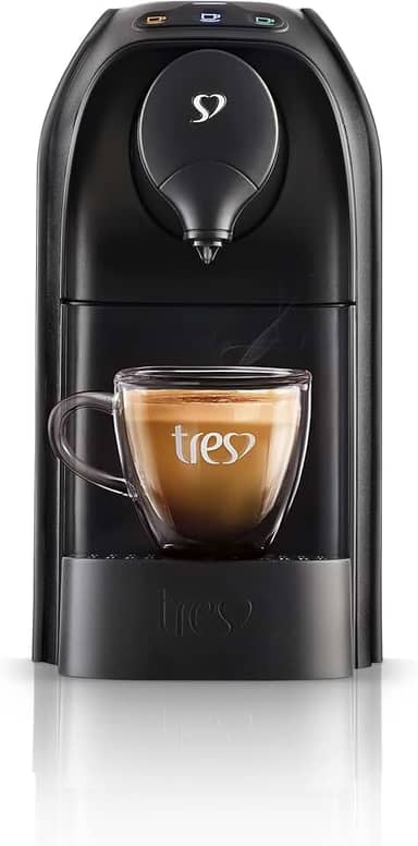 Cafeteira Espresso Passione Preta, 127V - TRES 3 Corações