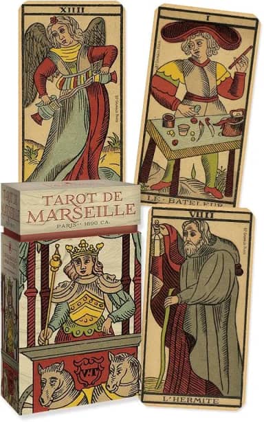 Tarot de Marseille: Paris 1890: Anima Antiqua