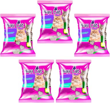Areia Sanitária Antiodor Miau Clean Para Gatos Tira Cheiro (20 Kg - MiauCat Nat.)