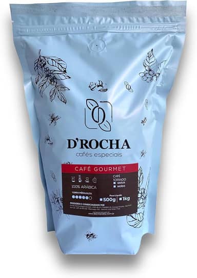 CAFÉ GOURMET TORRADO EM GRÃOS 1KG