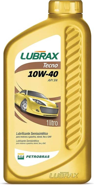 Oleo Para Motor Lubrax Tecno Api Sn 10w40 Semissintético 1 litro