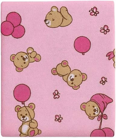 Toalha de Banho com Capuz Bebê 100% Algodão – Macia, Absorvente e Confortável p/Recém-Nascido e Criança (Rosa)