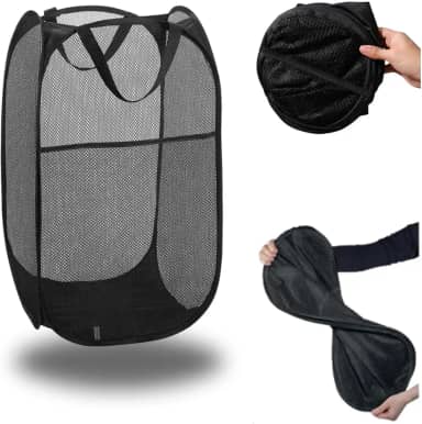 Cesto de Roupas Dobrável Para Roupa Suja Organizador Multiuso Flexível Lavanderia Banheiro Quarto Dormitório