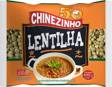 Chinezinho, Lentilha, 400 Gramas