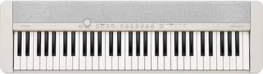 Casio Casiotone CT-S1 – Teclado retrô sensível ao toque de 61 teclas | Design elegante e portátil para iniciantes e profissionais | Piano de cauda estéreo + 60 tons AiX | Conectividade USB-MIDI |