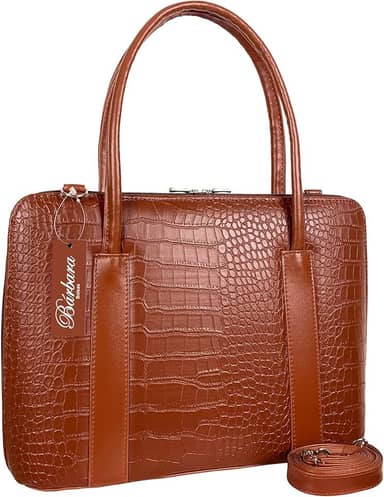 Maleta Executiva Feminina Pasta Notebook Tablet Bolsa Social Casual Laptop Ombro Transversal 14 15 15.6 15,6 16 17 Polegadas