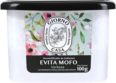 Evita Mofo Absorventes de Umidade (desumidificador), Verbena, Giorno Casa, 100 g, Turquesa