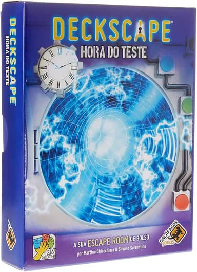 Galápagos, Deckscape: Hora do Teste, Jogo de Tabuleiro Cooperativo, 1-6 jogadores, 30-60min