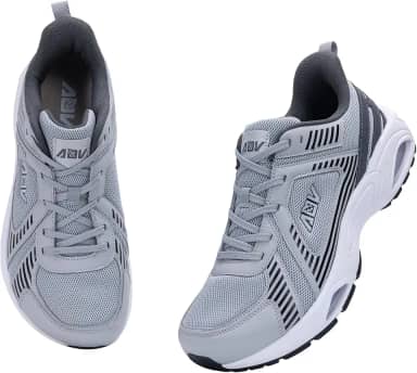 Tênis de corrida masculino com bico largo, ortopédico, fascite plantar, suporte de arco, tênis de caminhada para academia, corrida, esportes EUA 40-13