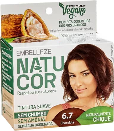 natucor Tintura Natucor 6.7 Chocolate 12G