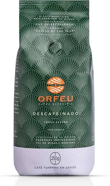 ORFEU Café Em Grãos Descafeinado Orfeu 250G