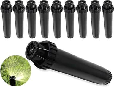 Kit 10 Aspersores Retráteis Trak 17 Van para Irrigação de Jardins