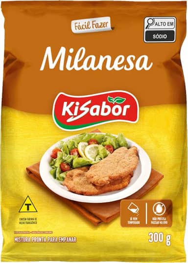 KiSabor Mistura Para Empanar A Milanesa Kisabor 300 Gramas