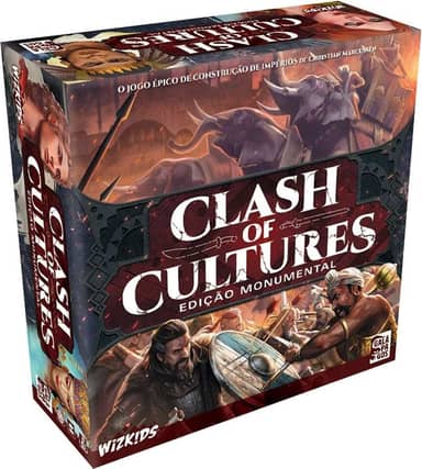 Jogo de tabuleiro Clash of Cultures: Edição Monumental Galápagos
