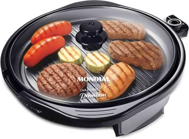 MONDIAL Grill Redondo Cook & Grill 40, Preto, 1270W, 110V - G-03