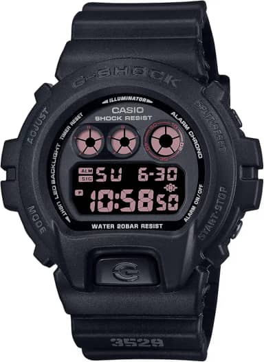 Relógio Casio G-Shock DW-6900UMS-1DR - Iluminação LED