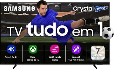 Samsung Smart TV 65" Crystal UHD 4K U8600F 2025